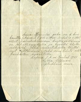 Reference Letters
